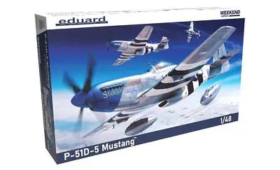 1/48 Eduard P-51D-5 Mustang Plastic Model Kit • $35.14