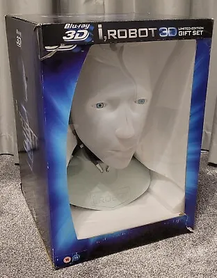 I Robot WILL SMITH 3D Blu Ray Limited Edition Sonny Head UK Exclusive • £125