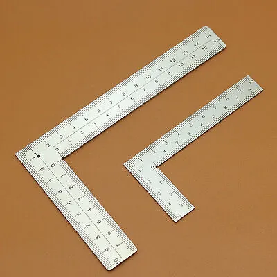 Stainless Steel Framing Square L Square 90 Degree Right Angle Ruler • $10.45