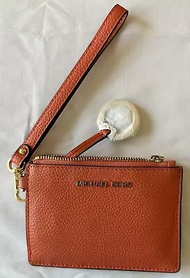 Michael Kors Tangerine Wristlet Wallet For Credit Cards & Other ID Related Items • $19.99