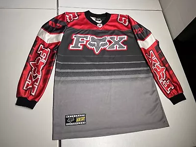 Fox Racing Jersey Men's Medium Motocross Long Sleeve Shirt MTX ATV Off Road • $31.50