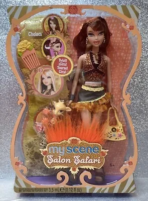 Barbie My Scene Junglicious Salon Safari Chelsea Doll Twist Hair Giraffe Tattoo • $203.55