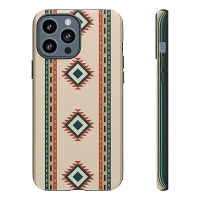 Southwestern Phone Case Mexican Serape Western Print Fits Many Smartphone Models • $29.99
