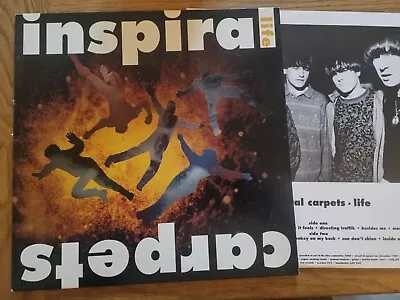 INSPIRAL CARPETS – Life 1990 Mute Records First UK Pressing Embossed Sleeve • £24.99