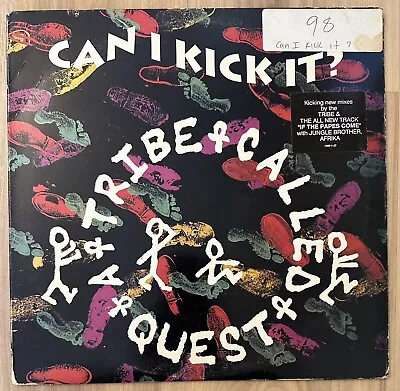 A Tribe Called Quest White-Label Promo 12” Can I Kick It 1990 - Not For Sale Var • $29.99