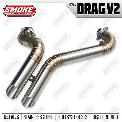 For Harley Davidson Sportster 883 1200 2004-2020 Exhaust Header Pipe System • $170