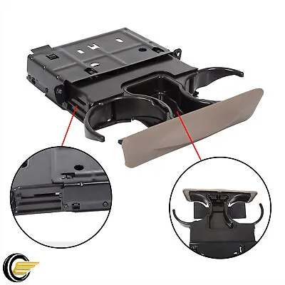 Console Cup Holder Parchment Tan For Ford F-250 F-350 Super Duty Excursion 99-04 • $25.50