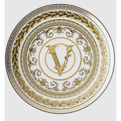 NEW Rosenthal Versace Virtus Gala Side Plate White/Gold 17cm • $135