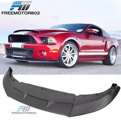 Fit 10-14 Mustang Shelby GT500 PP Factory Style Front Bumper Lip Spoiler • $132.99