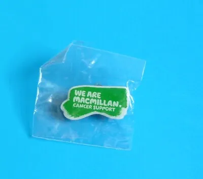 Advertising We Are Macmillan Stud Pin Badge Charity • £3.99