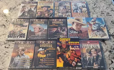 Huge Lot Country Western DVD - John Wayne / Roy Rogers / Lee Van Cleef ++ SEALED • $19.99