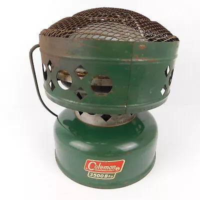 VTG Coleman Model 512A 3500 BTU Catalytic Heater 1971 Green • $45.67