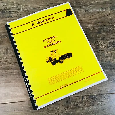 $26.97 • Buy Bantam Koehring 424 Carrier Truck Parts Manual Catalog Book Assembly Schematics
