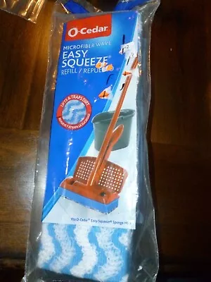 NEW O Cedar EASY SQUEEZE Mop REFILL Microfiber Wave Sponge Discontinued • $19