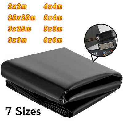 £17.99 • Buy HDPE Pond Liner 40 Year Guarantee Garden Pool Landscaping Fish Thick All Sizes