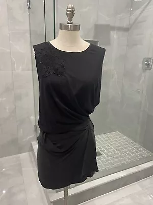 Vanessa Bruno Black Sleeveless Dress Size 1 • $50