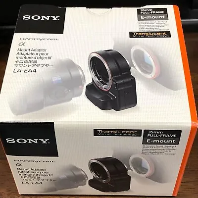 Sony Alpha LA-EA4 Adapter Attach A-mount Lenses To E-mount Camera From Japan • $329.99