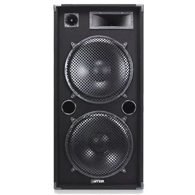 Max 170.676 Dual 15  Passive DJ Speaker 2000 Watt • £259