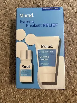 Murad Extreme Breakout Relief Blemish Acne Skin Calming Trial Kit NEW!! • $18