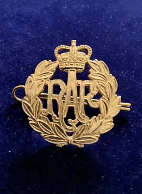 Genuine Royal Air Force RAF Staybrite Cap Badge British Military By Gaunt  • £8