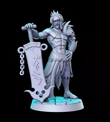£6 • Buy Final Fantasy 10 Jecht Resin Miniature