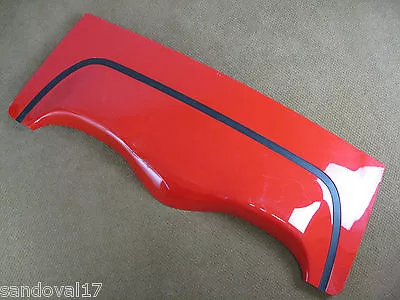 1998-2004 Corvette C5 Convertible Top Tonneau Lid Cover Red • $99.99