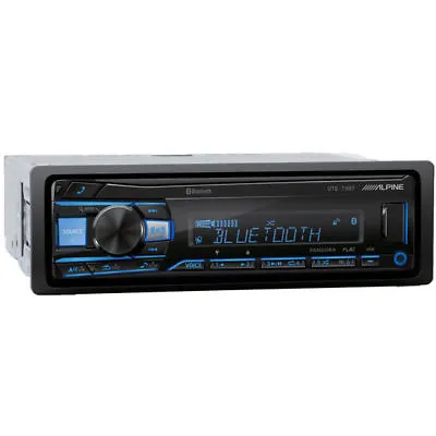 Alpine UTE-73BT Single-DIN Car Digital Media Audio Stereo Bluetooth USB MP3 • $119.95