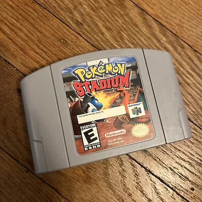 Pokemon Stadium N64 (Nintendo 64 2000) Cartridge Only - Authentic Tested Works • $27.95