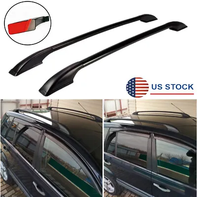 63 Inch Car Roof Luggage Rack Side Bar Decoration Personalized Perforation-Free • $71.99