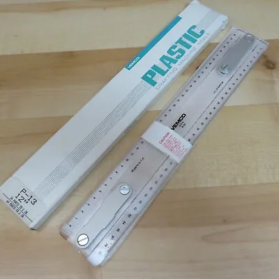 Vemco P-13 Drafting Machine Scale Ruler New Old Stock W Box Made USA • $74.50