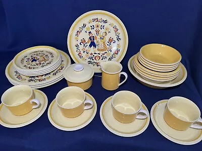 Vintage Mikasa Dinnerware Set For 4 - Courtship C6300 D0300 • $200