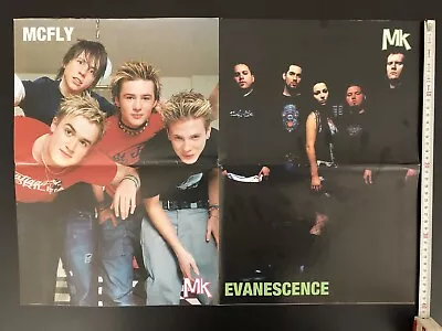 Evanescence/MCFLY/Marilyn Manson Turkish Magazine Promo Poster  • $25.39