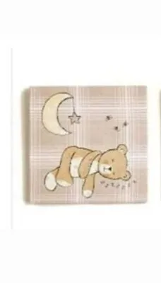 NEW Teddy Bear Canvas Pictures Set Of 3 Nursery Baby Toddler Room Gift Present • £7.50