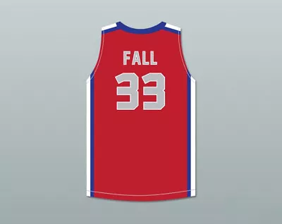 CUSTOM TACKO FALL 33 EACH 1 TEACH 1 ELITE AAU RED BASKETBALL JERSEY 2 Stitched • $19.99