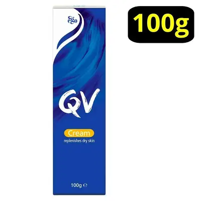 QV Moisturising Cream 100g Tube Replenishes Dry Sensitive Skin Moisturiser Ego • $9.54