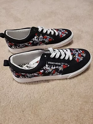 Mickey Mouse Shoes - Ground Up Brand Skate Shoe Style Size 10.5 • $10