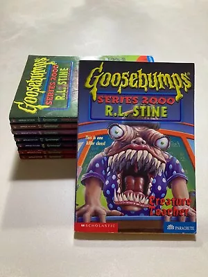 Goosebumps Series 2000 X8 R L Stine Vintage 90s Horror All First Editions • $70