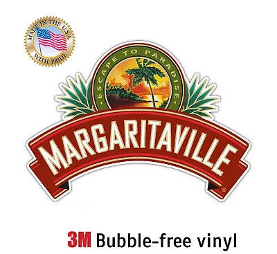 Margaritaville Decal 3m Sticker Made In Usa Window Car Wall • $2.49