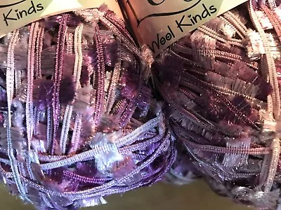 £2.99 • Buy My Love Wool Kinds Sparkly Tinsel Eyelash Yarn - Christmas Knitting