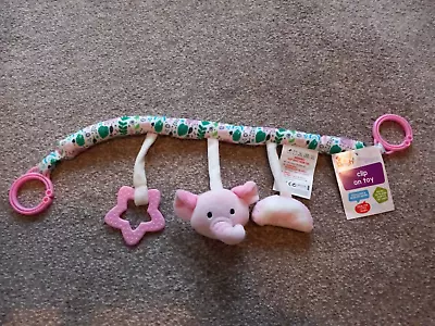 Baby Girls Clip On Toy Hooks Onto Prams/pushchairs BNWT • £0.99