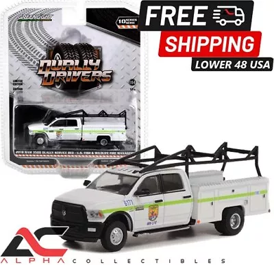 Greenlight 46100e 1:64 2018 Dodge Ram 3500 Dually Service Bed San Diego County • $10.95