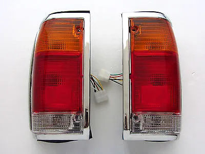 85 - 98 Mazda Bravo B-series B2000 B2200 B2600 Pair Chrome Taillight Tail Light • $91.34