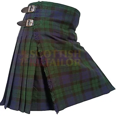 Scottish Handmade Traditional MacKay Modern Tartan Kilt & Custom Size Kilts • $60