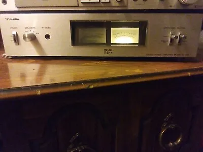 Vintage TOSHIBA SC-665 STEREO POWER AMP Works As Is • $150