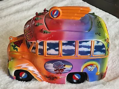Grateful Dead Stanley Mouse Limited Edition 1998 Vandor Bus Vintage Cookie Jar • $89.95