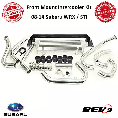 REV9 Front Mount Intercooler Kit 400-500+ HP For 2008 - 2014 Subaru WRX / STI • $585