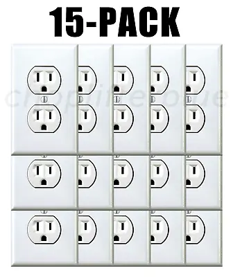 Electrical Outlet Stickers 15-Pack Prank Fake Joke Funny Custom Decal HQ Sticker • $3.99