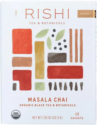 Rishi Tea Masala Chai Tea - 15 Sachets • $8.99