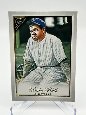 2018 Topps Gallery Canvas Wood #150 Babe Ruth • $4.34