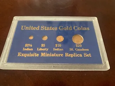 United States Gold Coins Exquisite Miniature Set • $100